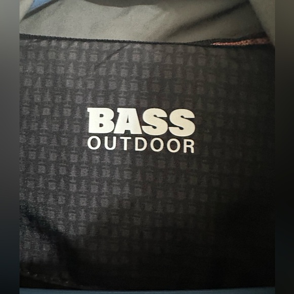 Bass Outdoor Men’s Quilted Puffer Vest XL Full Zip Sleeveless Jacket Gray - Picture 5 of 7